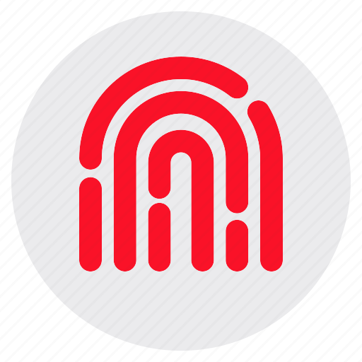 Fingerprint, identification, evidence, detective, touch, id icon - Download on Iconfinder