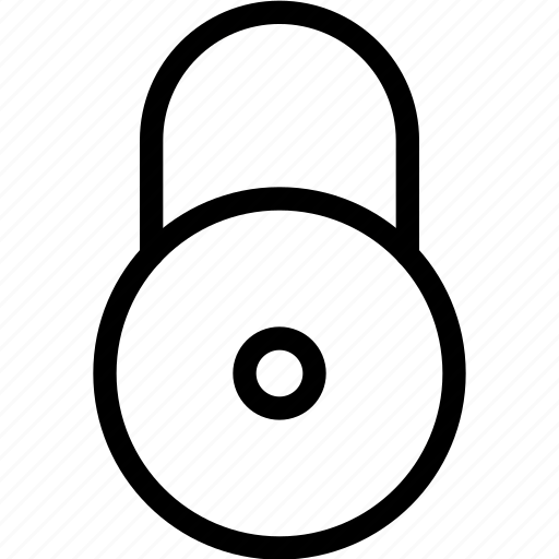 Circle, combination, combo, lock, locked, round, secure icon - Download on Iconfinder
