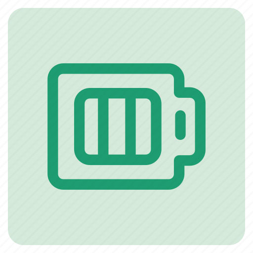 Full, battery, level, batteries icon - Download on Iconfinder