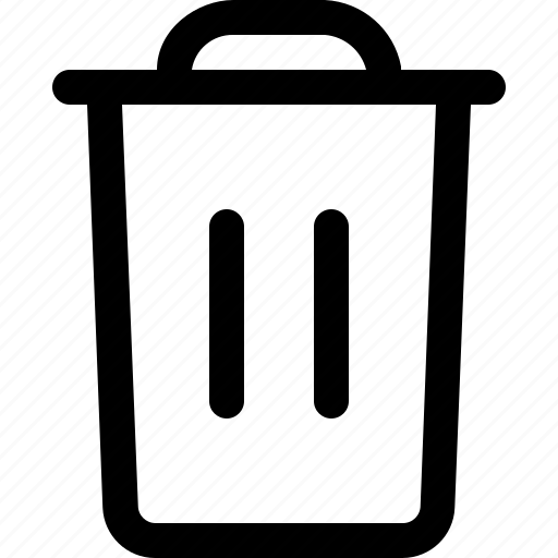 Delete, garbage, recycle, remove, trash, bin icon - Download on Iconfinder