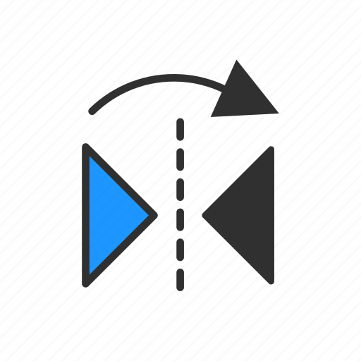 Flip, illustrator, navigation, reflect tool icon - Download on Iconfinder