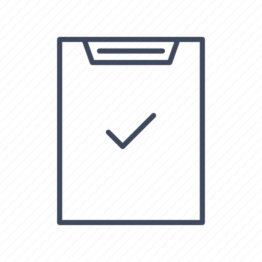 Accept, check, checklist, checkmark, clipboard icon - Download on Iconfinder