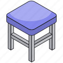 chair, seat, furniture, wooden, modern