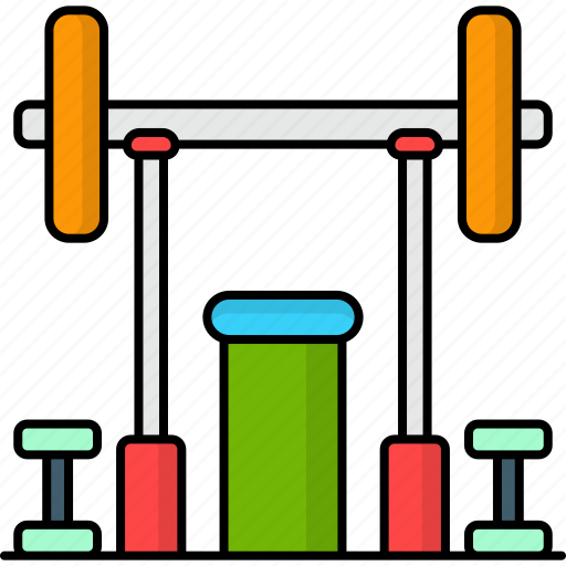 Home gym, fitness, dumbbell, exercise, machine, gym tools icon - Download on Iconfinder