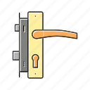 door, handle, lock, interior, doors, types