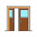 sliding, double, door, interior, doors, types