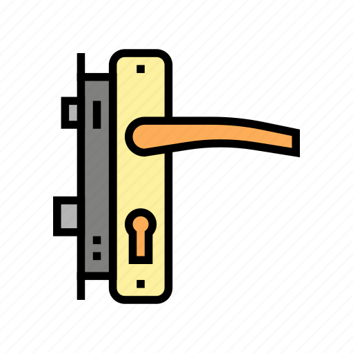 Door, doors, handle, interior, lock, types icon - Download on Iconfinder