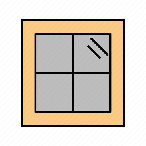 Home, house, interior, window icon - Download on Iconfinder