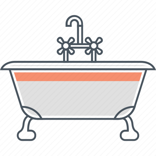 Bath, tub, bathroom, bathtub, shower icon - Download on Iconfinder