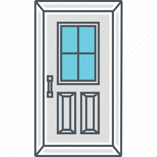 Door, entrance, exit, wooden icon - Download on Iconfinder