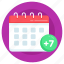planner, reminder, babywearing week calendar, yearbook, date 