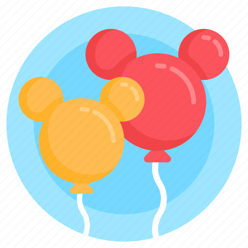 Helium balloons, balloons, baby balloons, celebration, birthday balloons icon - Download on Iconfinder
