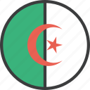 african, algeria, algerian, country, flag