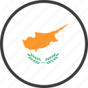 country, cyprus, european, flag
