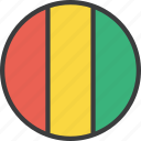 african, country, flag, guinea, guinean