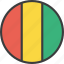 african, country, flag, guinea, guinean 