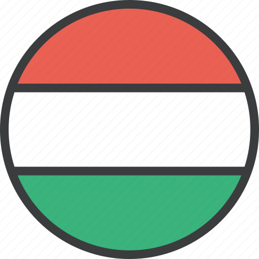 Country, european, flag, hungarian, hungary icon - Download on Iconfinder