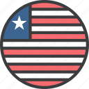 african, country, flag, liberia, liberian