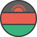 african, country, flag, malawi, malawian