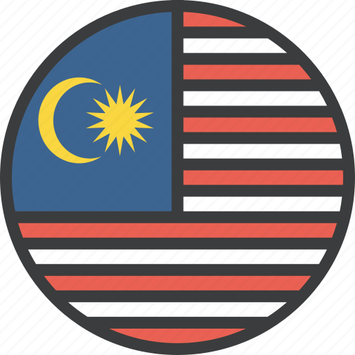 Asian, country, flag, malay, malaysia, malaysian icon - Download on Iconfinder