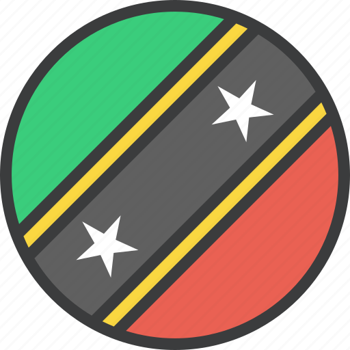 Country, flag, islands, kitts, nevis, saint icon - Download on Iconfinder