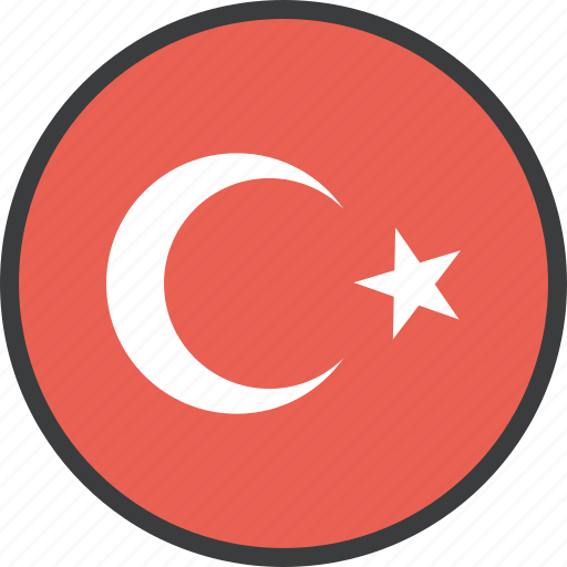 Asian, country, flag, turkey, turkish icon - Download on Iconfinder