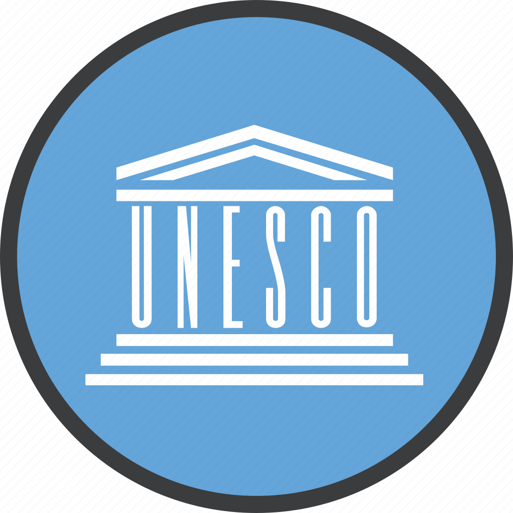 ЮНЕСКО. Символ ЮНЕСКО. UNESCO логотип. ЮНЕСКО на прозрачном фоне.