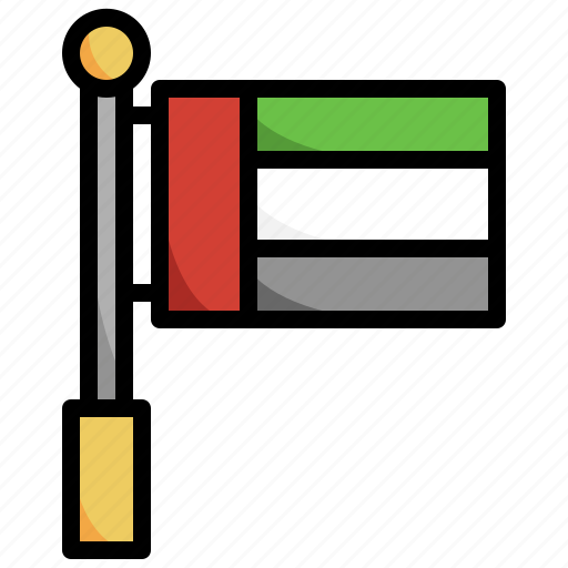 United, arab, emirates, nation, world, country icon - Download on Iconfinder