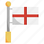 england, flag, nation, world, country 