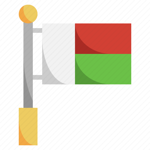 Madagascar, nation, world, country icon - Download on Iconfinder