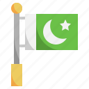pakistan, flag, nation, world, country