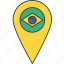 brasil, brazil, country, flag 