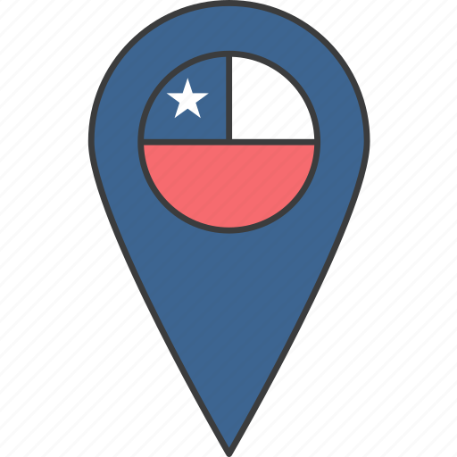 Chile, country, flag icon - Download on Iconfinder