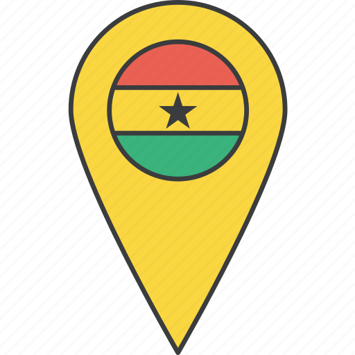 African, country, flag, ghana icon - Download on Iconfinder