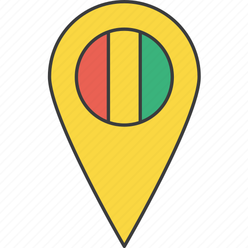 African, country, flag, guinea, guinean icon - Download on Iconfinder