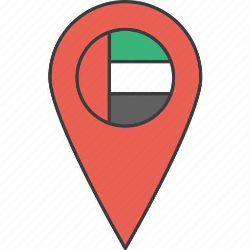 Arab, asian, country, emirates, flag, uae, united icon - Download on Iconfinder