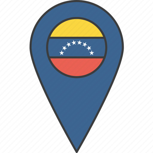 Country, flag, venezuela, venezuelan icon - Download on Iconfinder