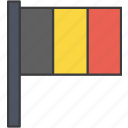 belgian, belgium, country, european, flag, national