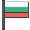 bulgaria, bulgarian, country, european, flag, national