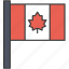 canada, canadian, country, flag, national 
