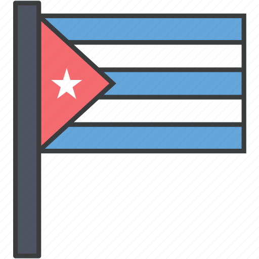 Country, cuba, cuban, flag, national icon - Download on Iconfinder