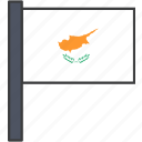 country, cyprus, european, flag, national