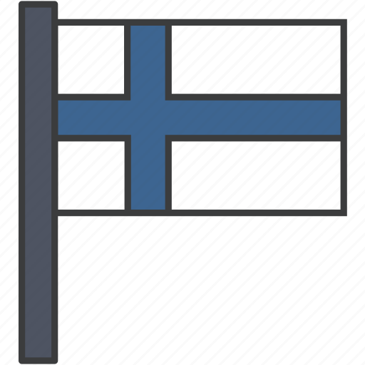 Country, european, finland, finnish, flag, national icon - Download on Iconfinder