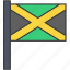 country, flag, jamaica, jamaican, national 