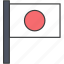 asian, country, flag, japan, japanese, national 