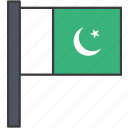 asian, country, flag, pakistan, pakistani, national