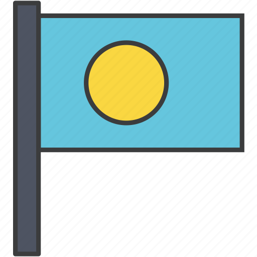 Country, flag, palau, national icon - Download on Iconfinder