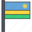 african, country, flag, rwanda, national, rwandan 
