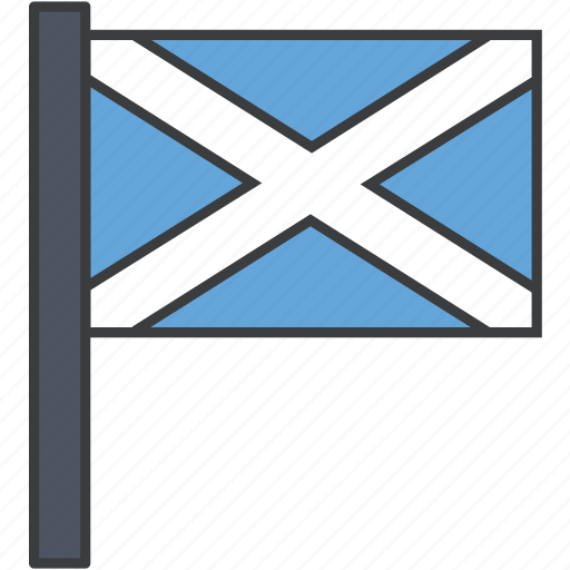 Country, european, flag, scotland, scottish, national icon - Download on Iconfinder