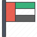 arab, asian, country, emirates, flag, uae, united